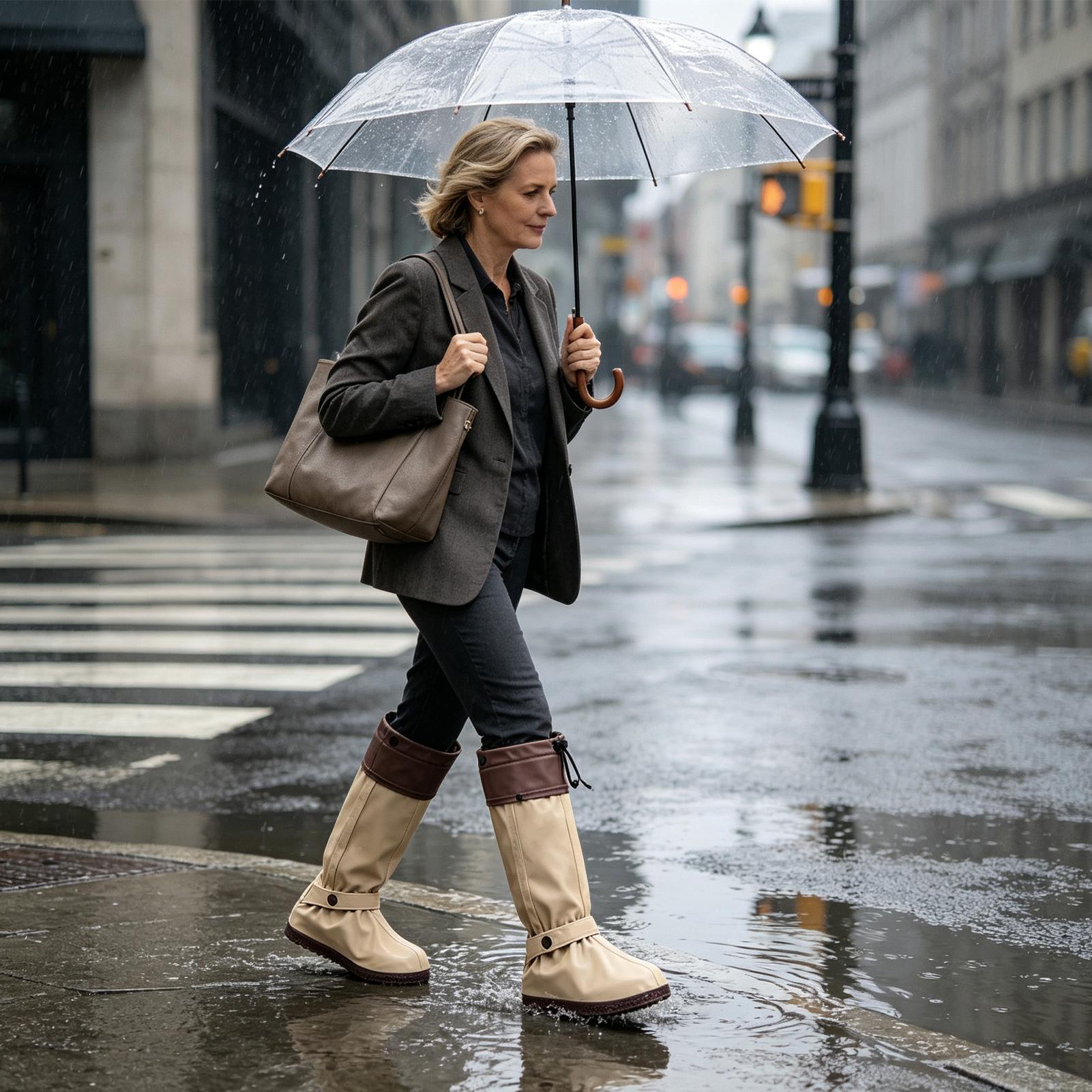 Rain Shoe Covers Reusable Fold - Cycling Commute In Rain review and price