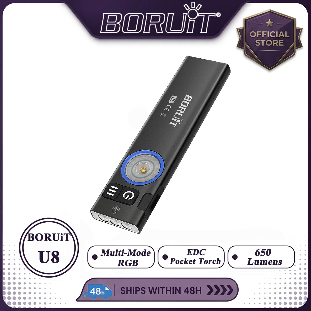 BORUiT U8 650LM EDC LED Flashl - Cycling To Work review and price