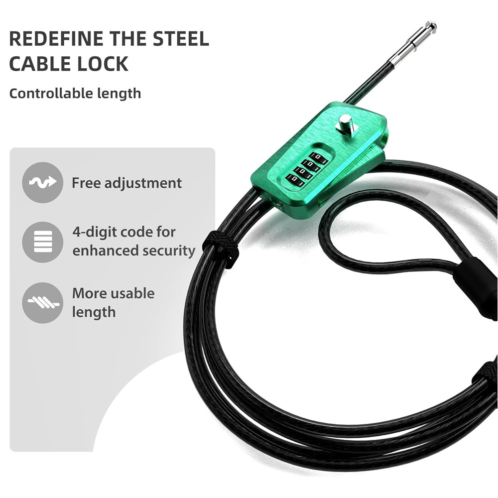 Python Cable Lock for Bike, Bi - Cable Lock Flexible review and price